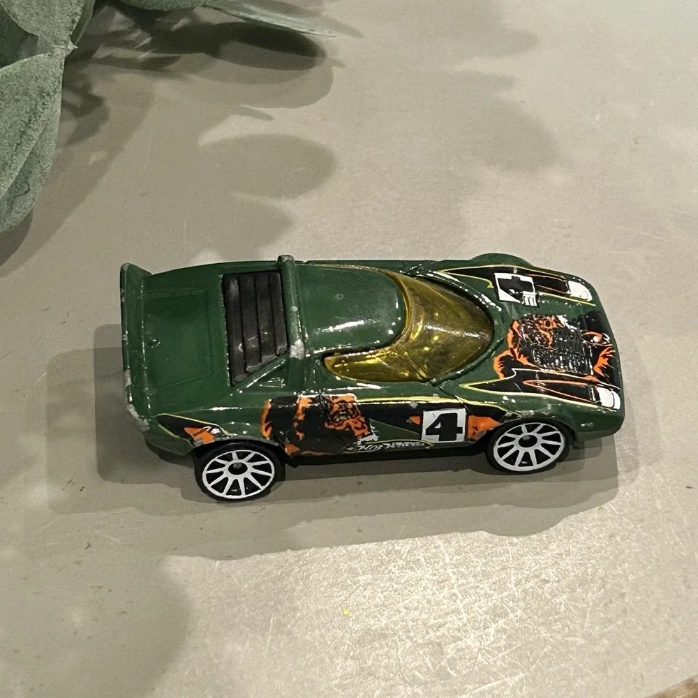 Hot Wheels Lancia Stratos‎  10sp Green 1/64 2001 Gorilla #4